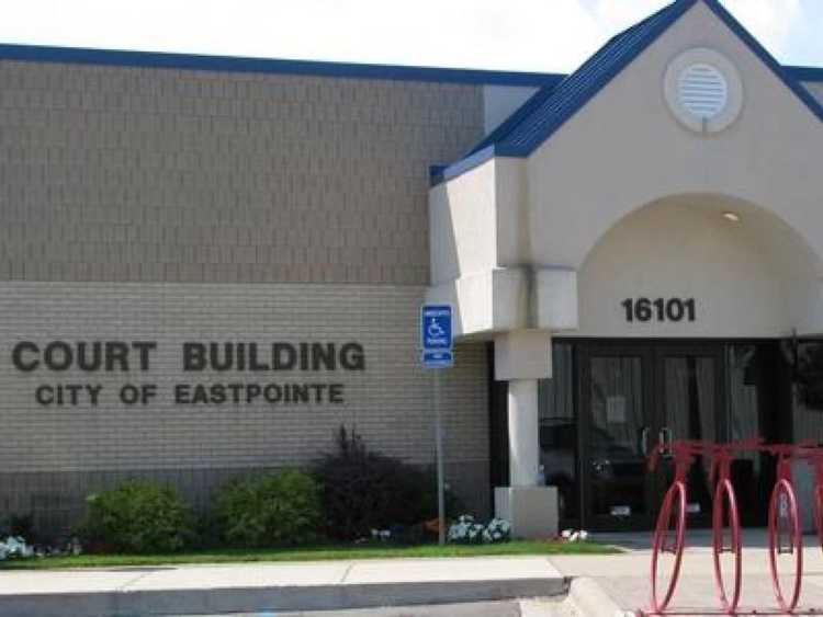 Image of the 38th District Court - Eastpointe courthouse.