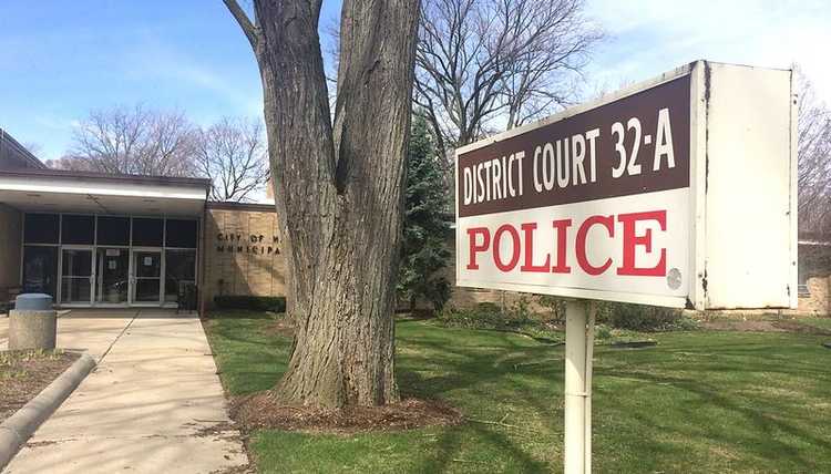Image of the 32-A District Court - Harper Woods courthouse.